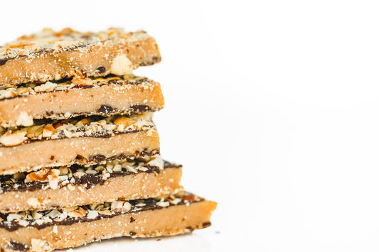 Holm Made Toffee Co. - Candy Cane - Oregon Hazelnut Toffee