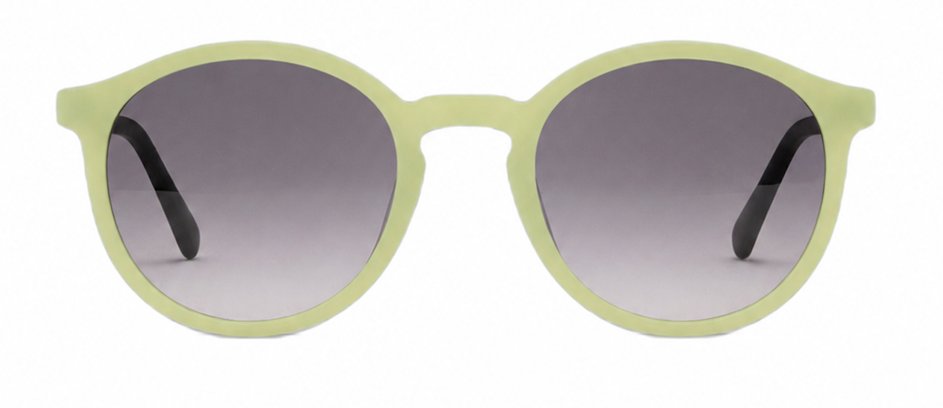 Jaxy Eyewear - Lennon - Vintage Polarized Round Sunglasses for Women & Men : Burgundy/Tort