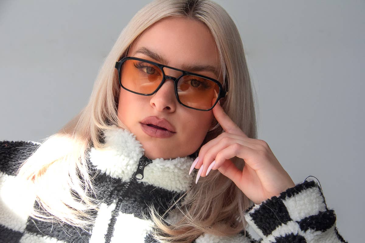 OVERLAND - SUNGLASSES: GREY/PINK