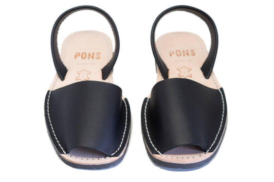 Pons Shoes - Classic Women - Black: 6