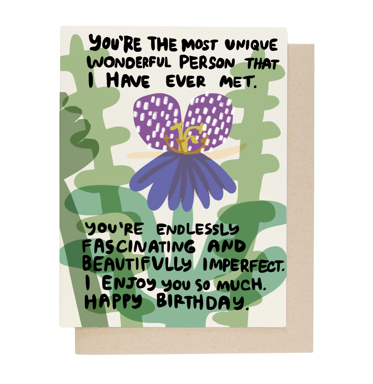People I've Loved - I Enjoy You Card