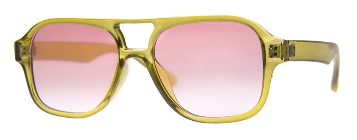 Greetings - Sunglasses: Brown/Purple