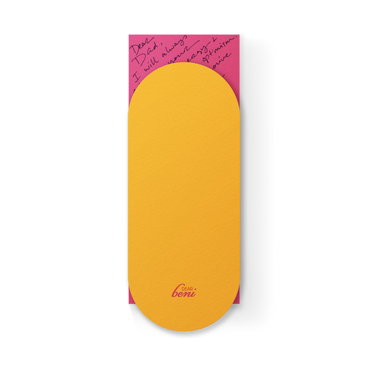 Dear Beni - Happy Bday #10 Slim Sleeve Card - Citrus