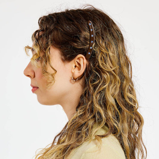 CHUNKS - Allie Clip in Large Chocolate