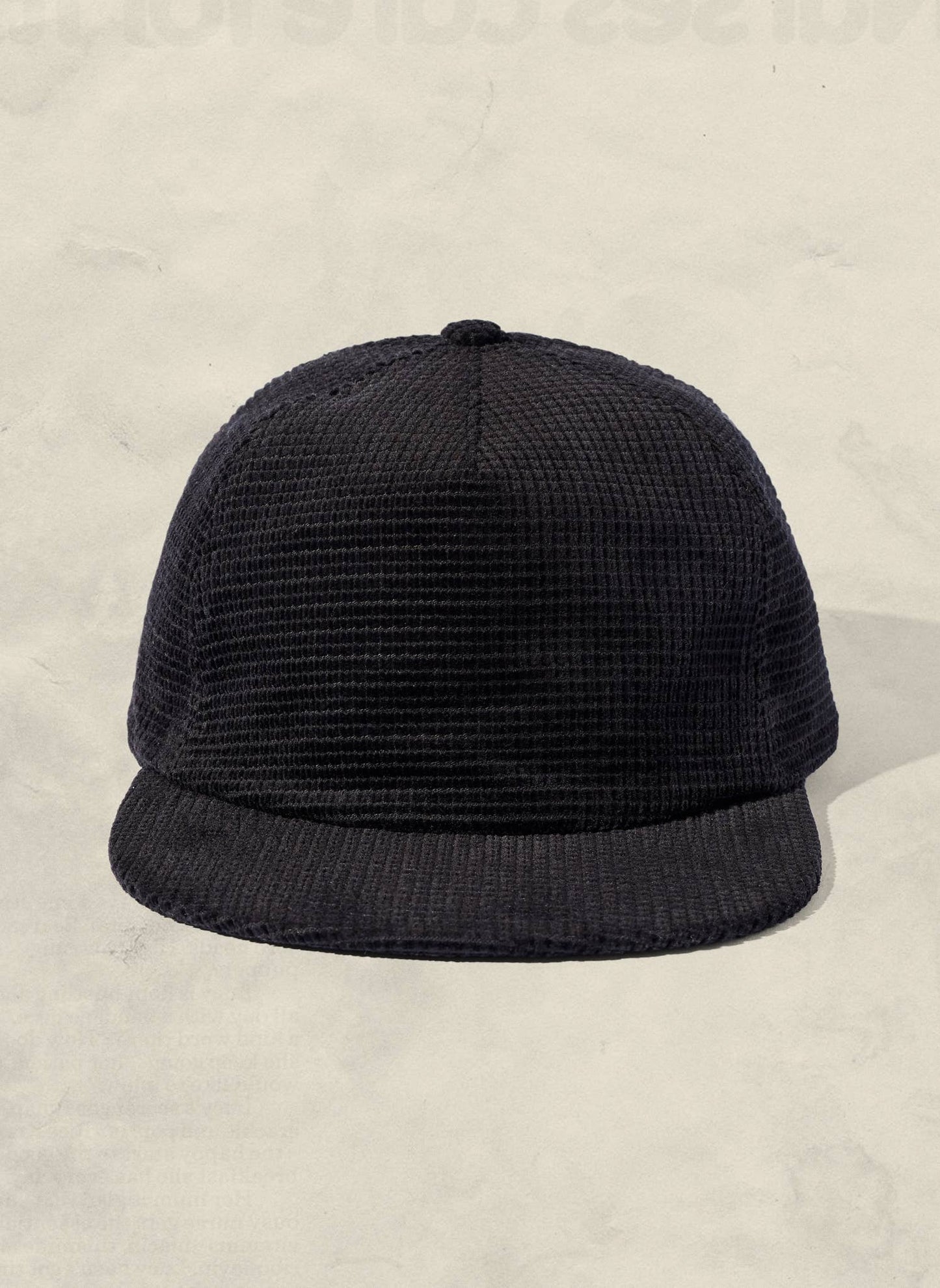 Waffle Corduroy Field Trip Snapback Hat: Slate