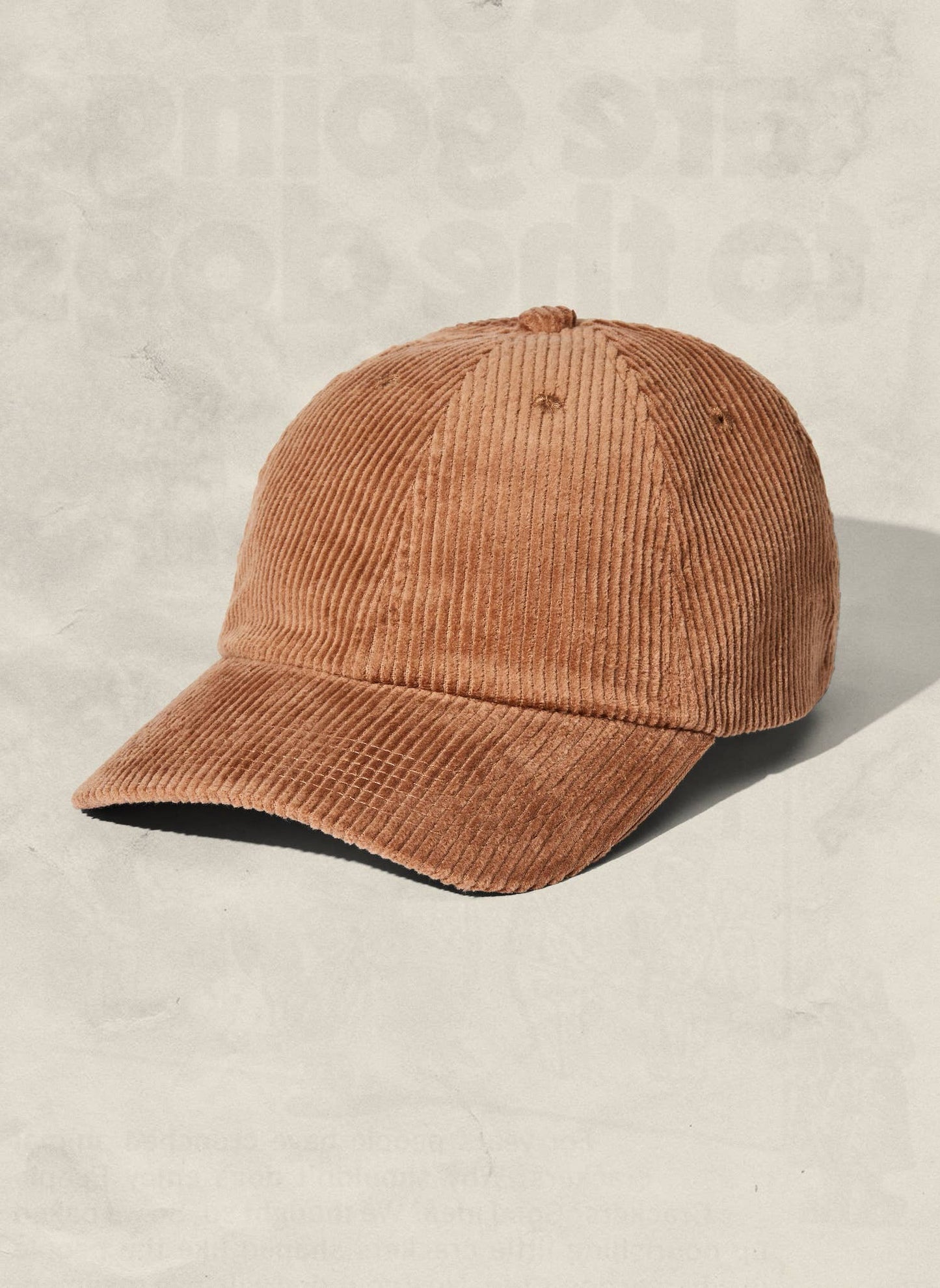 Corduroy Dad Hat (+8 colors): Camel