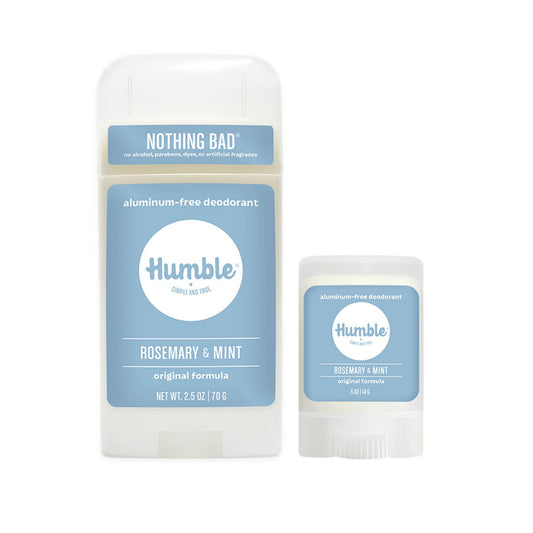 Humble Brands, Inc. - Travel Size Deodorant - Rosemary and Mint