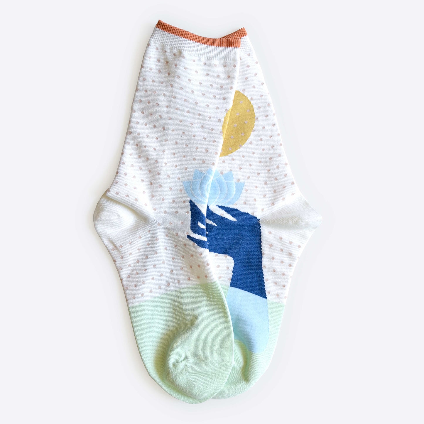 Hooray Sock Co. - Lotus: Small (Women's 4 - 10)