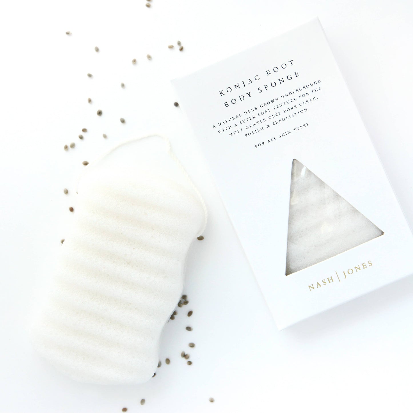 Nash and Jones - Konjac Sponges