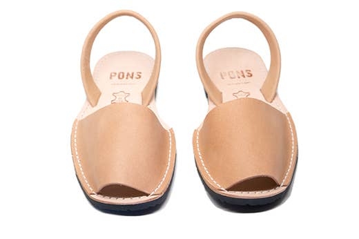 Pons Shoes - Classic Women - Tan: 7