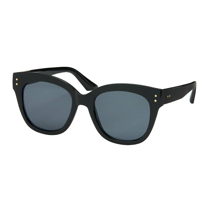 Blue Gem Sunglasses Inc - 1256 Rose- Round Cat Eye Sunglasses