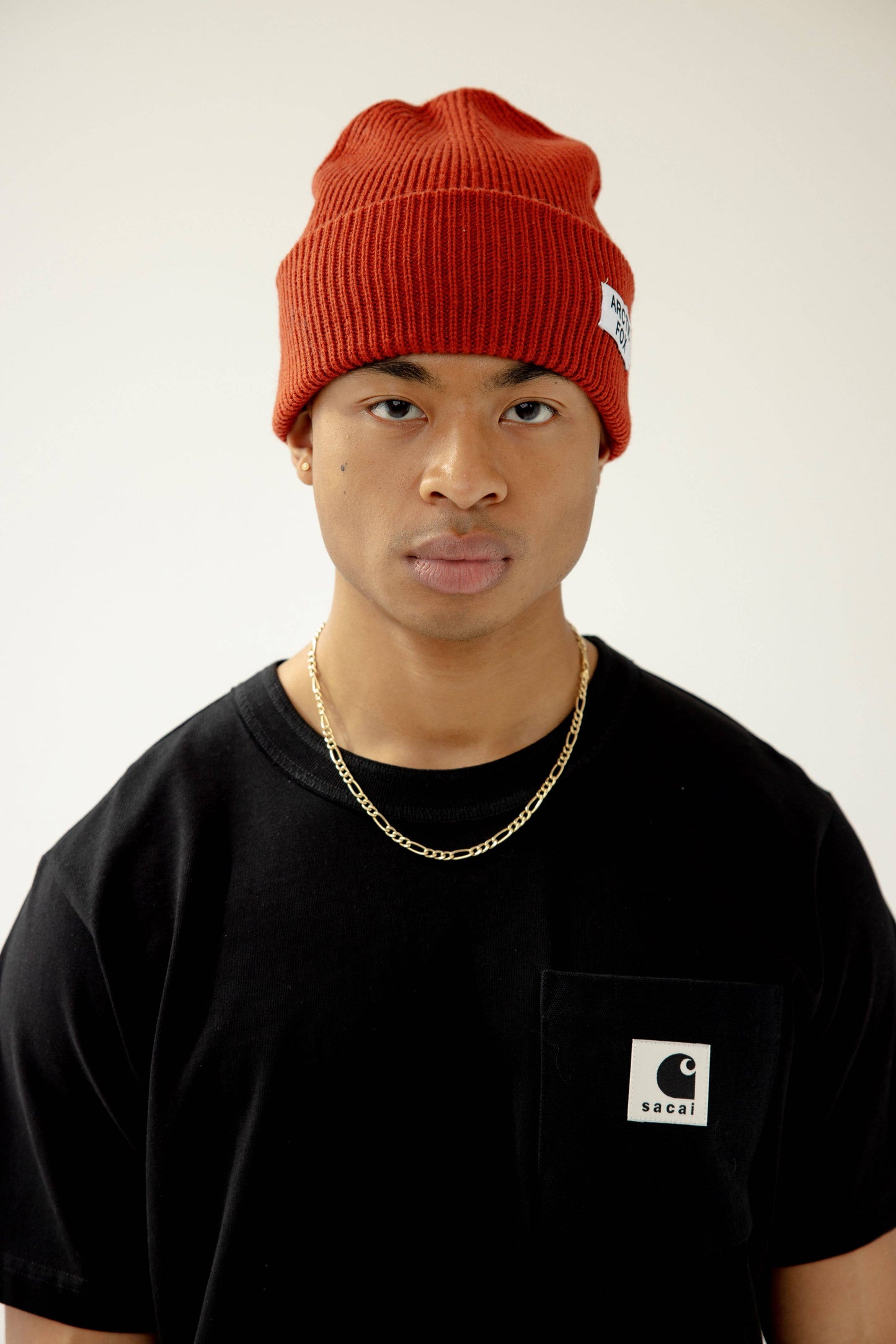 ARCTIC FOX & CO. - Recycled Bottle Beanie - Deep Terracotta - AW24