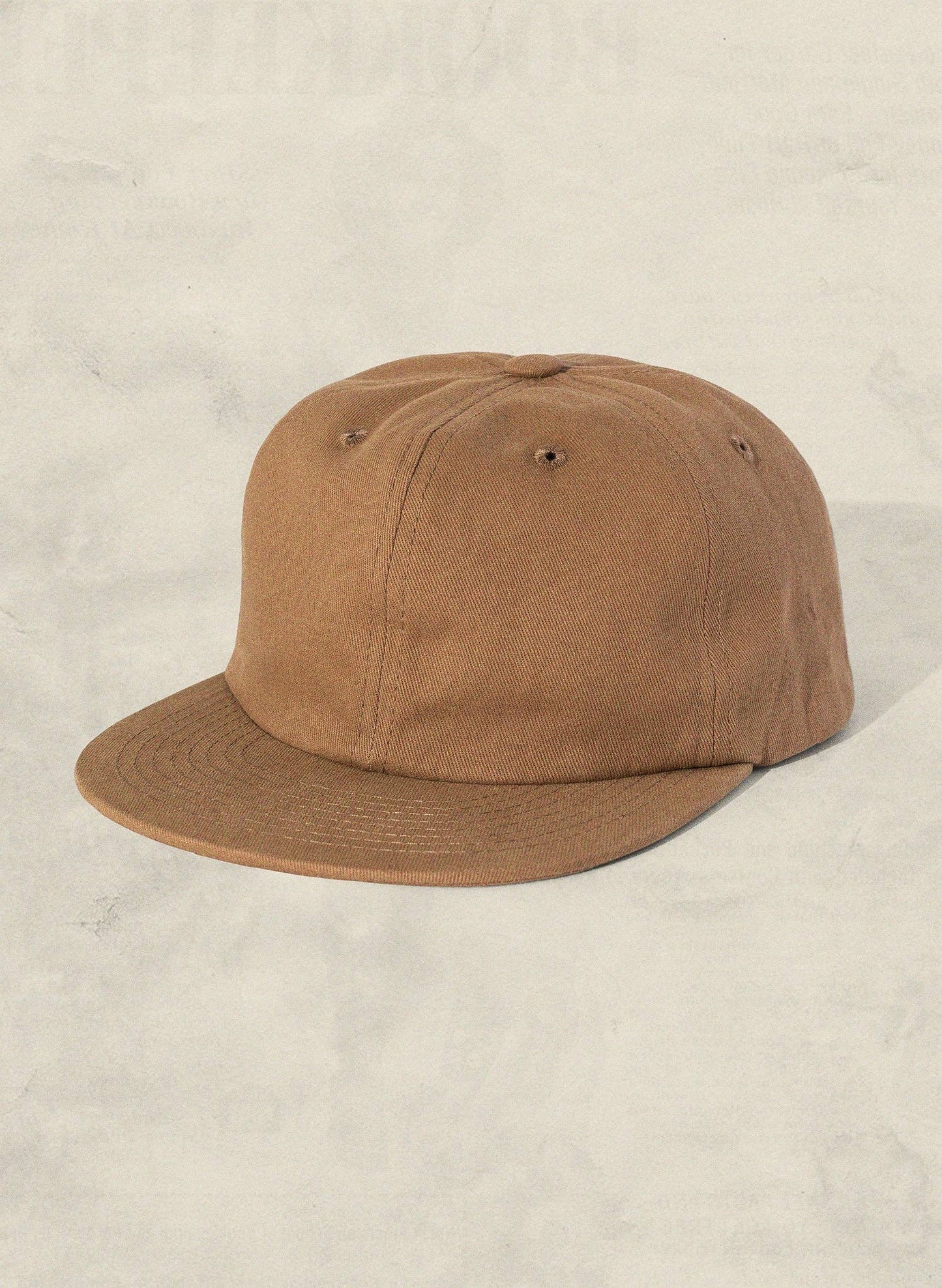 Low Profile Cotton Field Trip Hat (+11 Colors): Dune
