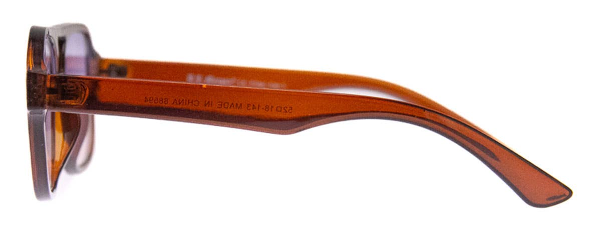 Greetings - Sunglasses: Brown/Purple