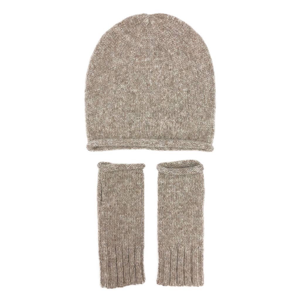 SLATE + SALT - Beige Essential Alpaca Gloves
