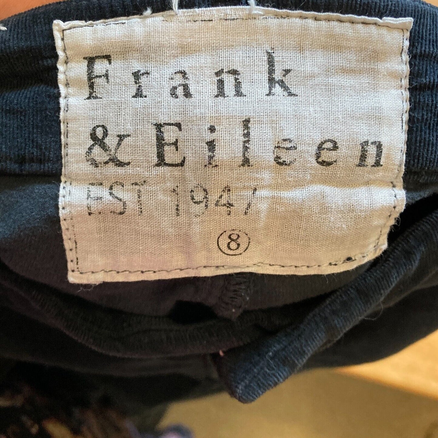 6 - Frank & Eileen Navy Blue Performance Cord Kinsale Frayed Hem Pants 0721DK