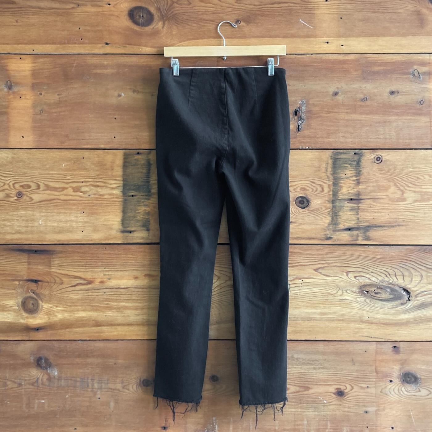 29 - Frank & Eileen Black Pull-On Stretch Fit Killian Illusion Jeans 4427SC