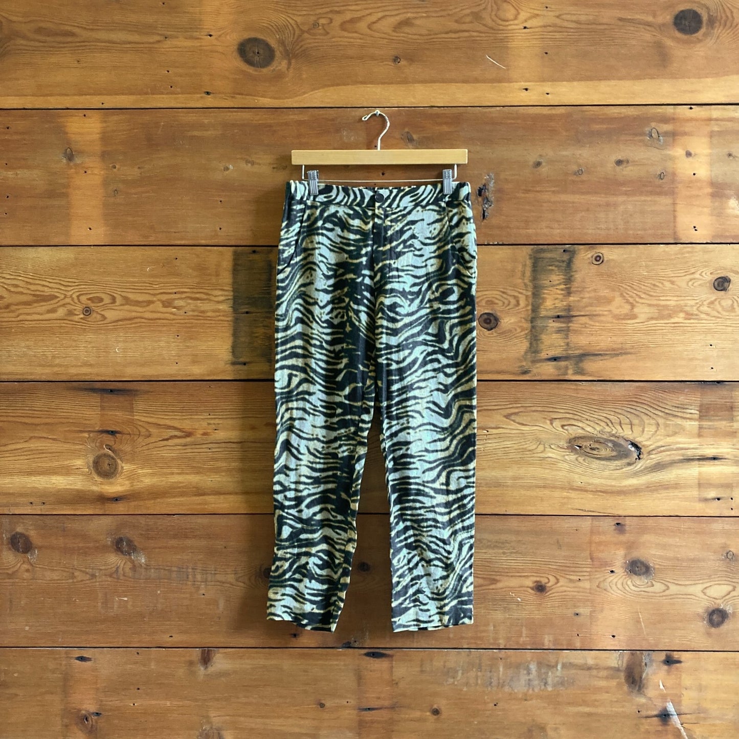 2 - Rachel Comey Council Tiger Print Tesoro Womens Pants 0426CR