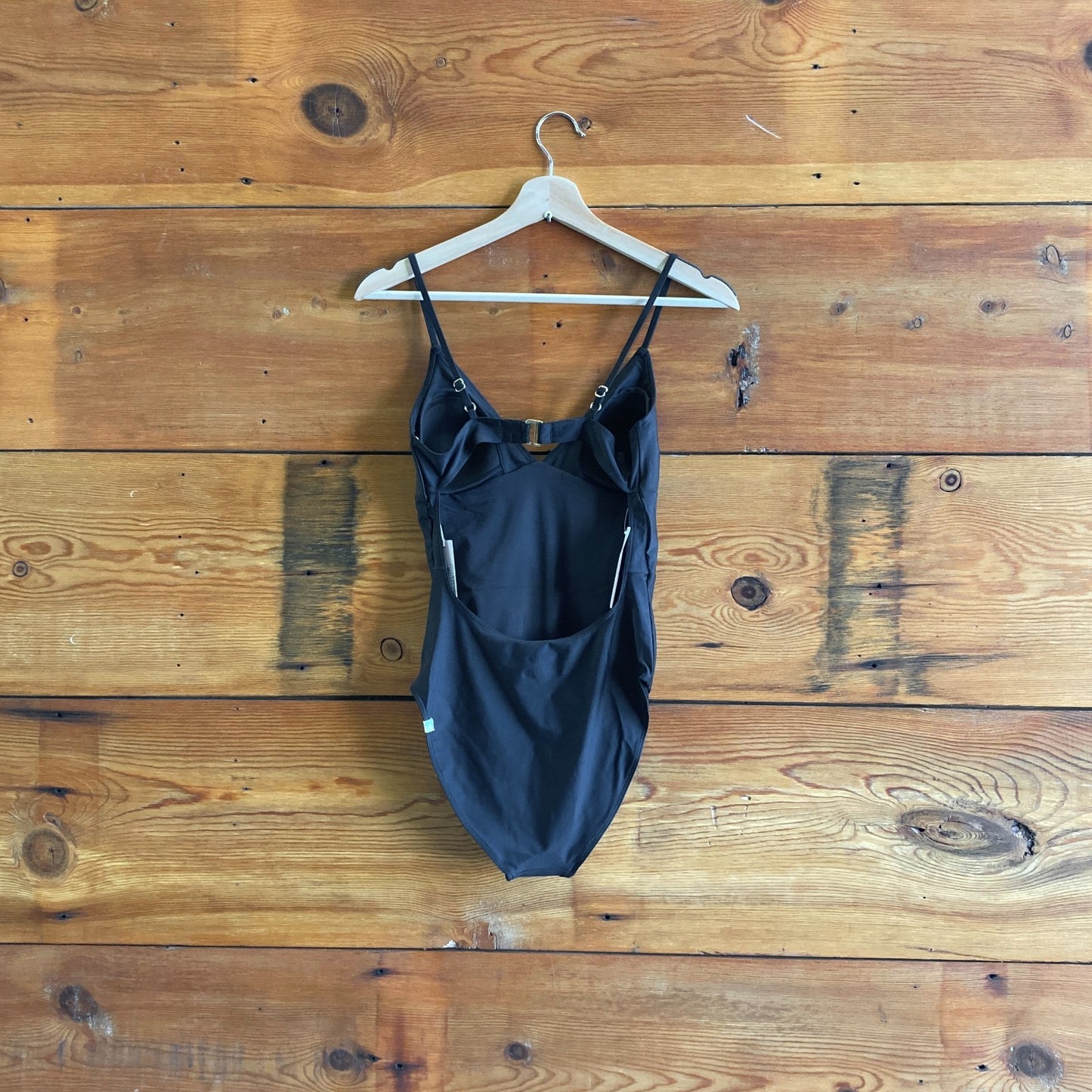 4 - SummerSalt NEW Black One-Piece Swimsuit Womens Bathing Suit 0617RF