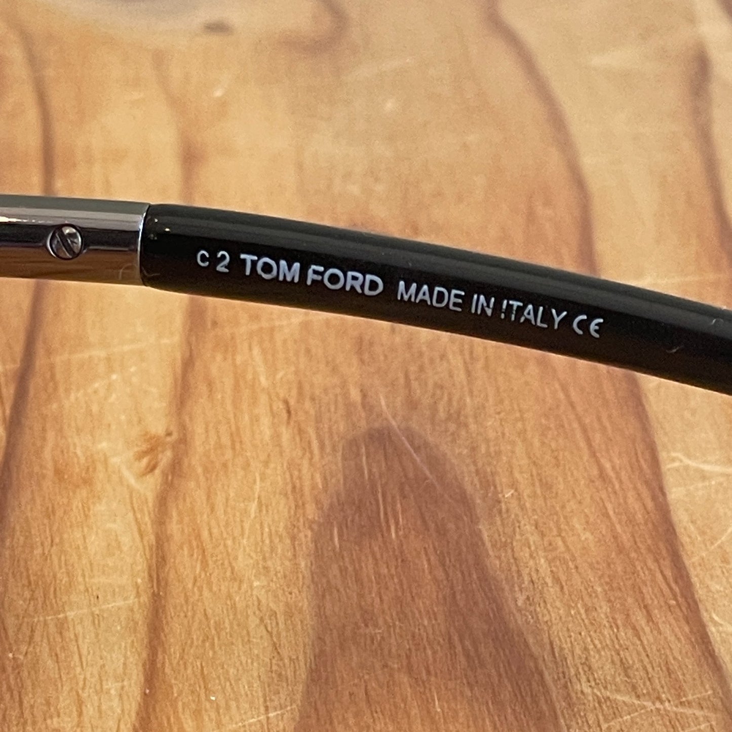 Tom Ford Black Jennifer TF8 Black Polarized 61-16 120mm Sunglasses w/Case 0504AK