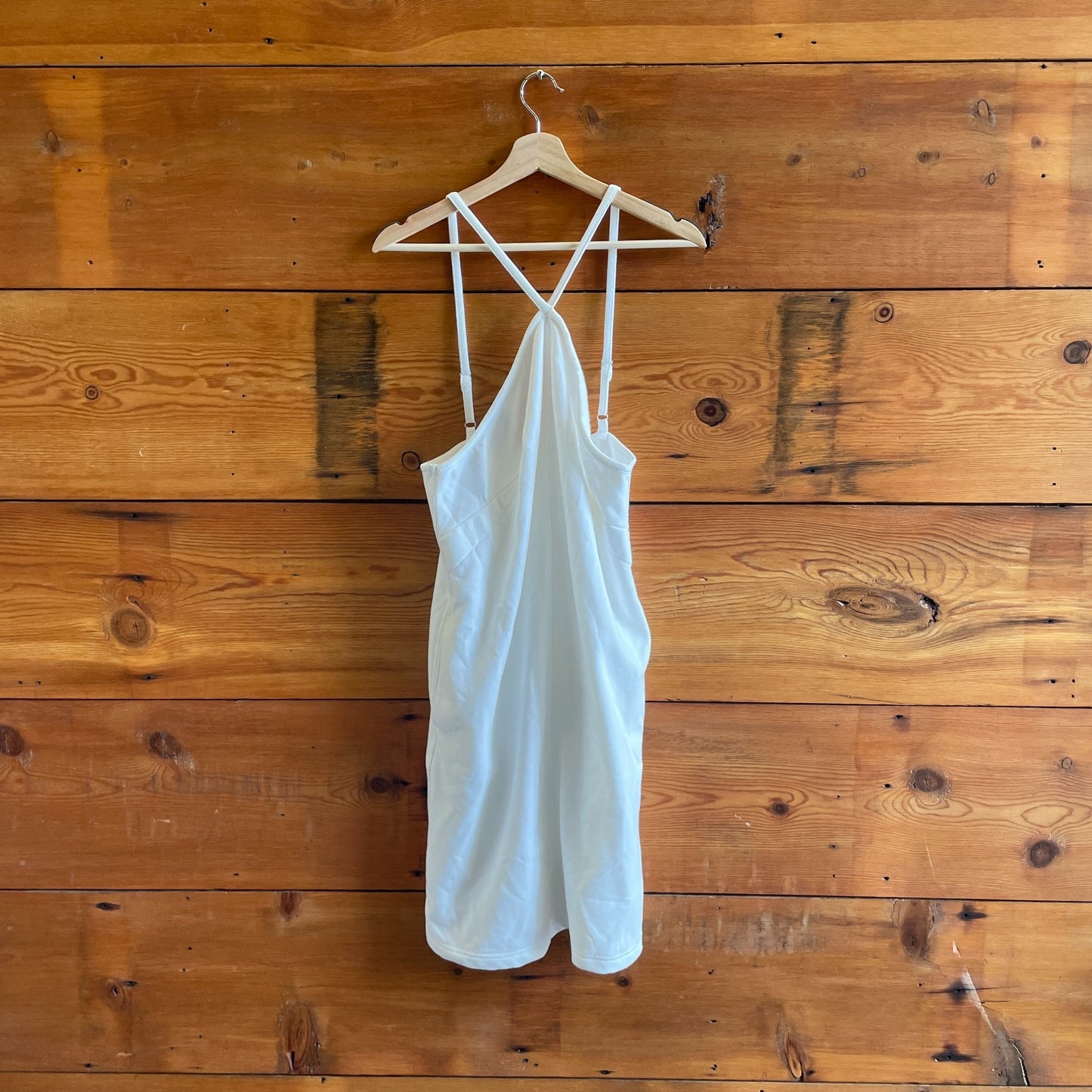 M - Daily Practice Anthropologie White NEW Halter Dress 0701JB