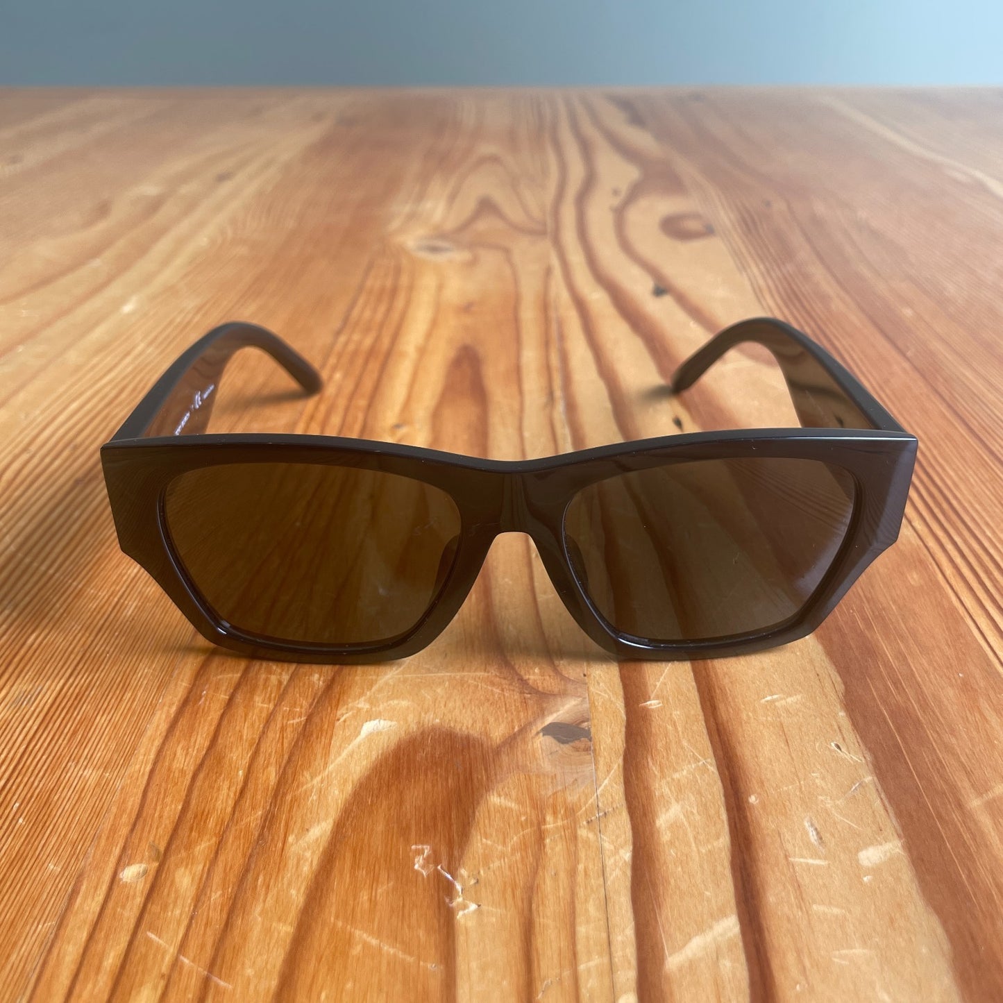 Tory Burch Black TY9067U Rectangle Sunglasses w/ Case 0701JB
