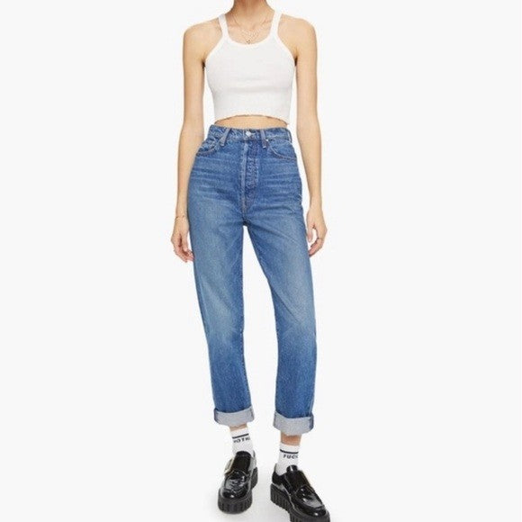 27 - Mother Superior The Tune Up Hover Cuff Hit the Ground Running Jeans 0611AJ
