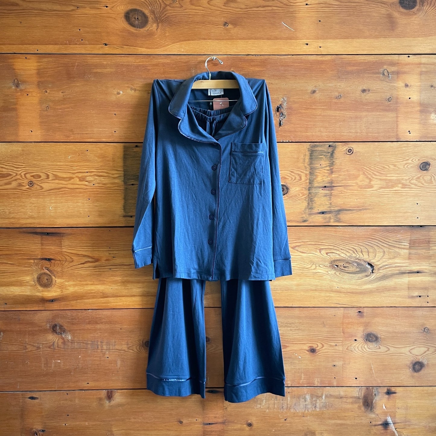 M - Cosabella NEW $150 Amore Petite Long Sleeve Top & Pant Pajama Set 0415AU