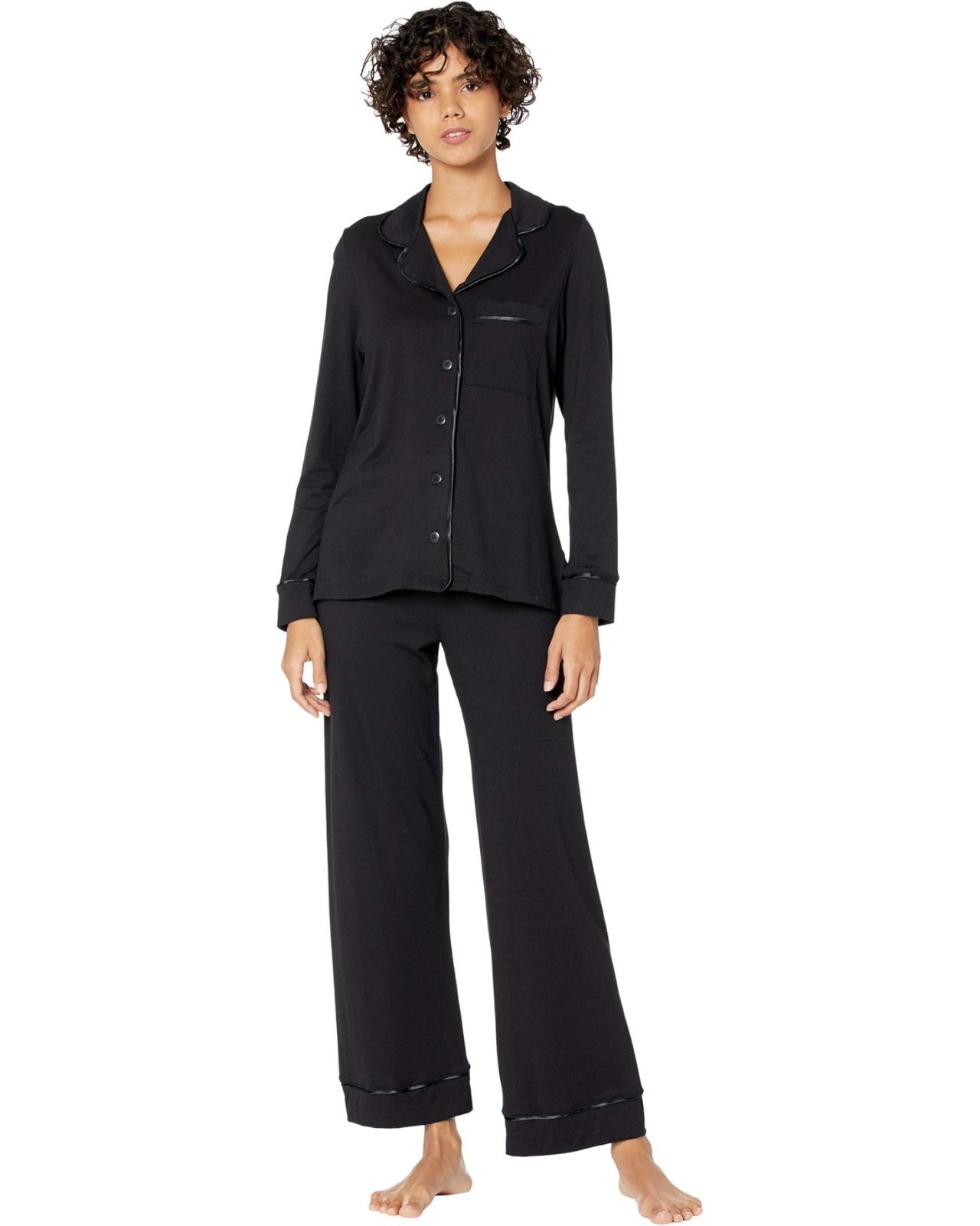 M - Cosabella NEW $150 Amore Petite Long Sleeve Top & Pant Pajama Set 0415AU