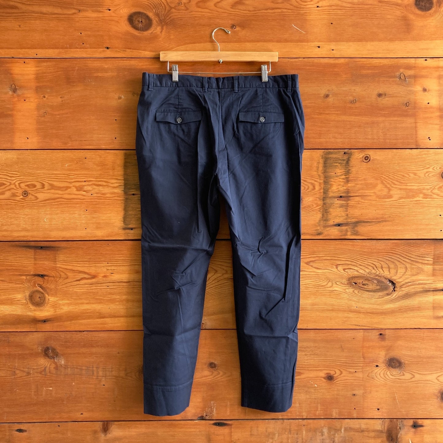 14 - Wildfang NEW Navy BlueThe Essential Trouser Pants 0530JF