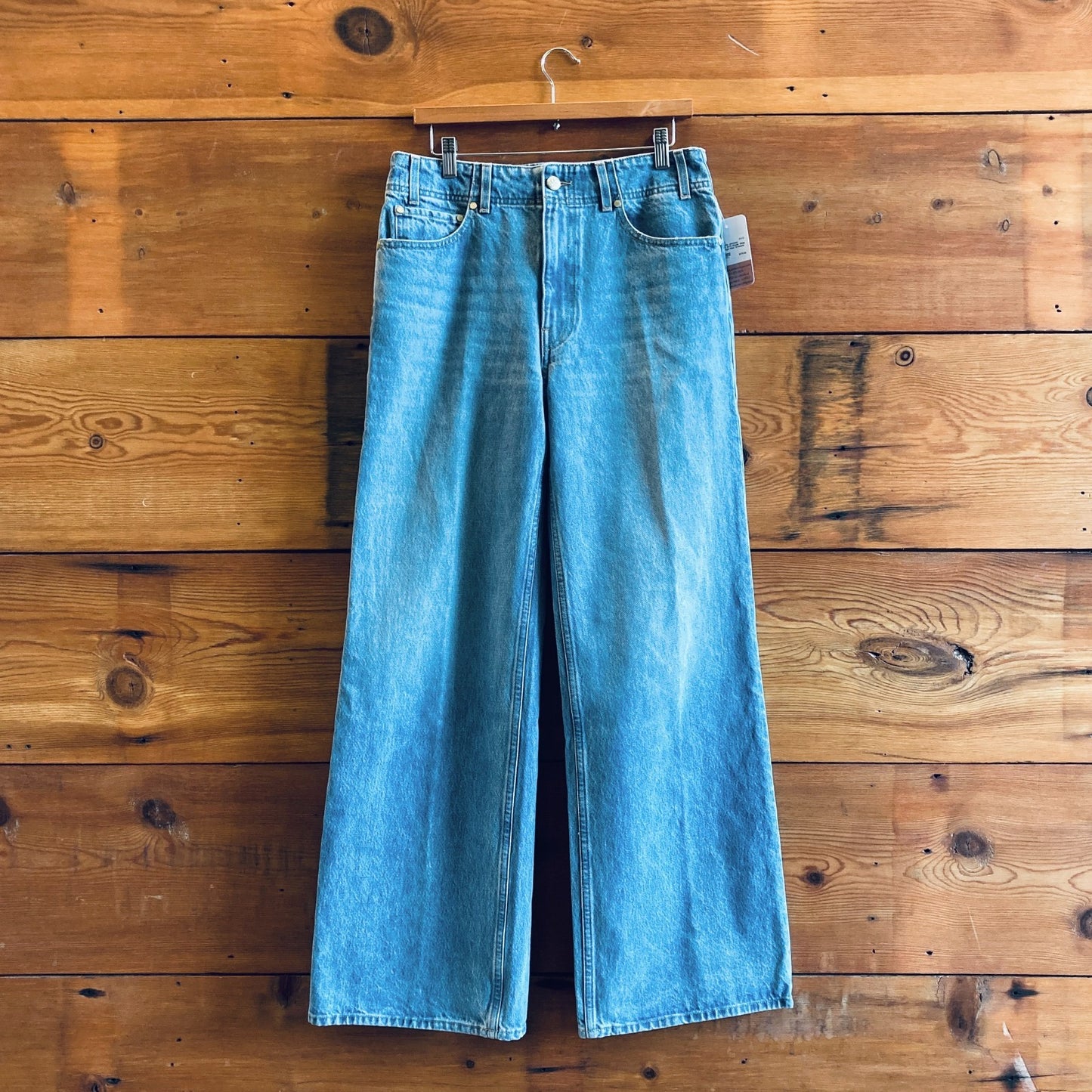 29 - Ulla Johnson Denim $470 Elodie Wide Leg High Rise Womens Jeans 4427SC