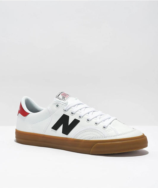 9.5 Womens - New Balance White Numeric 212 Pro Court Gum Sole Shoes 0826NH