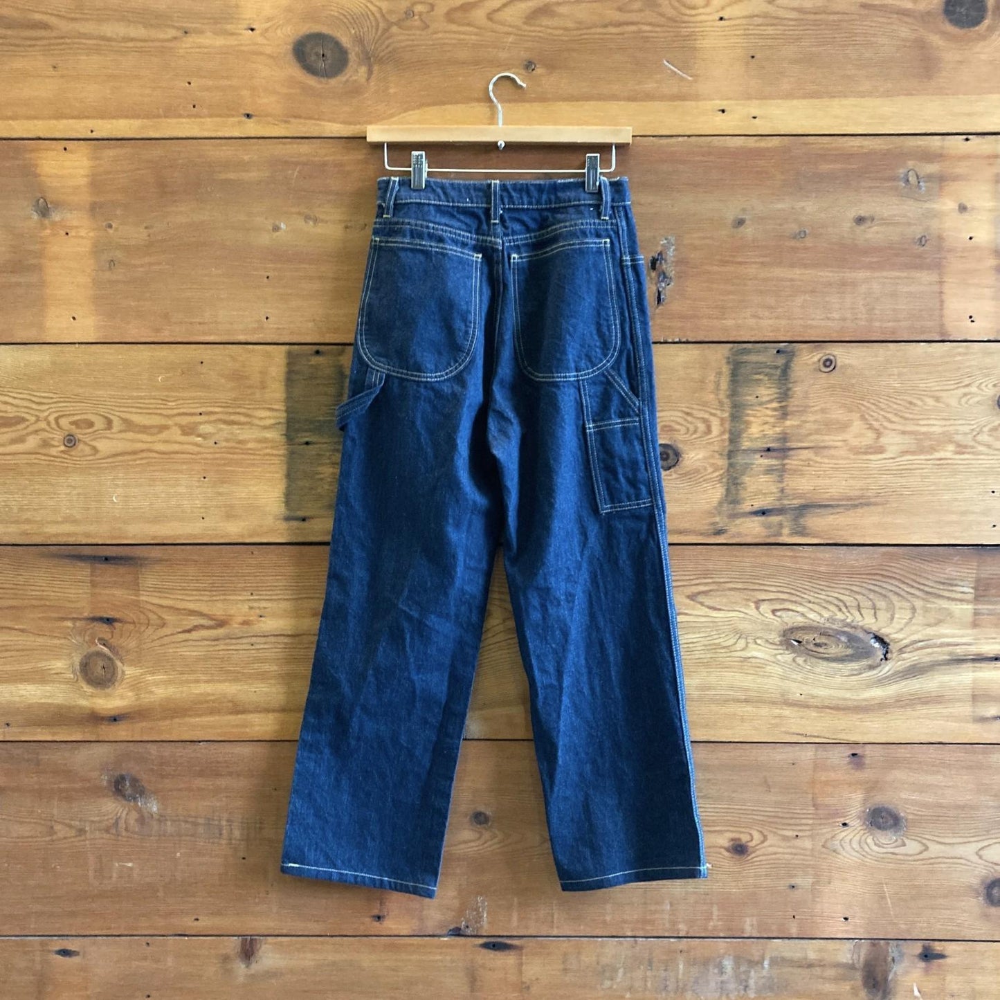 4 - Jem! $315 Los Angeles Dark Wash Denim Utility Workwear Jeans Pants 0312IG