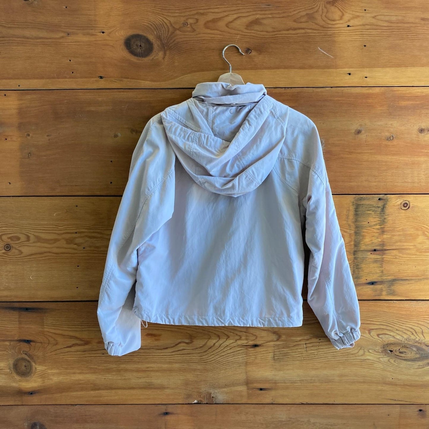 6 - Lululemon Pale Pink Always Effortless Hooded Womens Jacket 0916VB