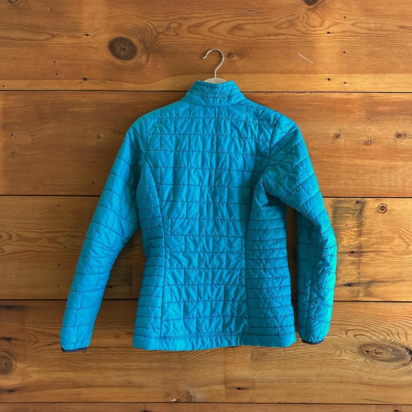 XS - Patagonia $239 Teal Quilted Zip Up Light Nano Puff 84217 Coat Jacket 0620MB