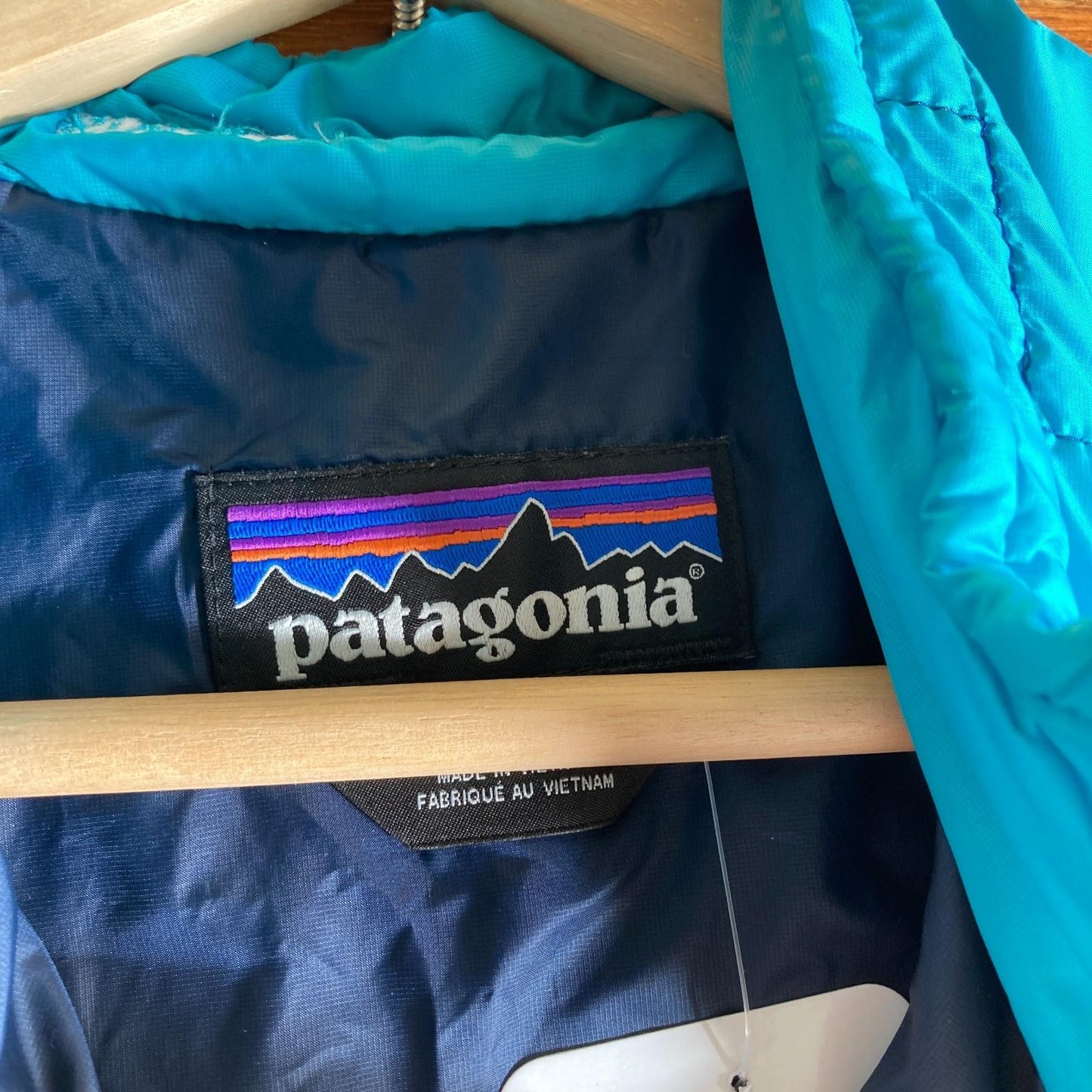 XS - Patagonia $239 Teal Quilted Zip Up Light Nano Puff 84217 Coat Jacket 0620MB
