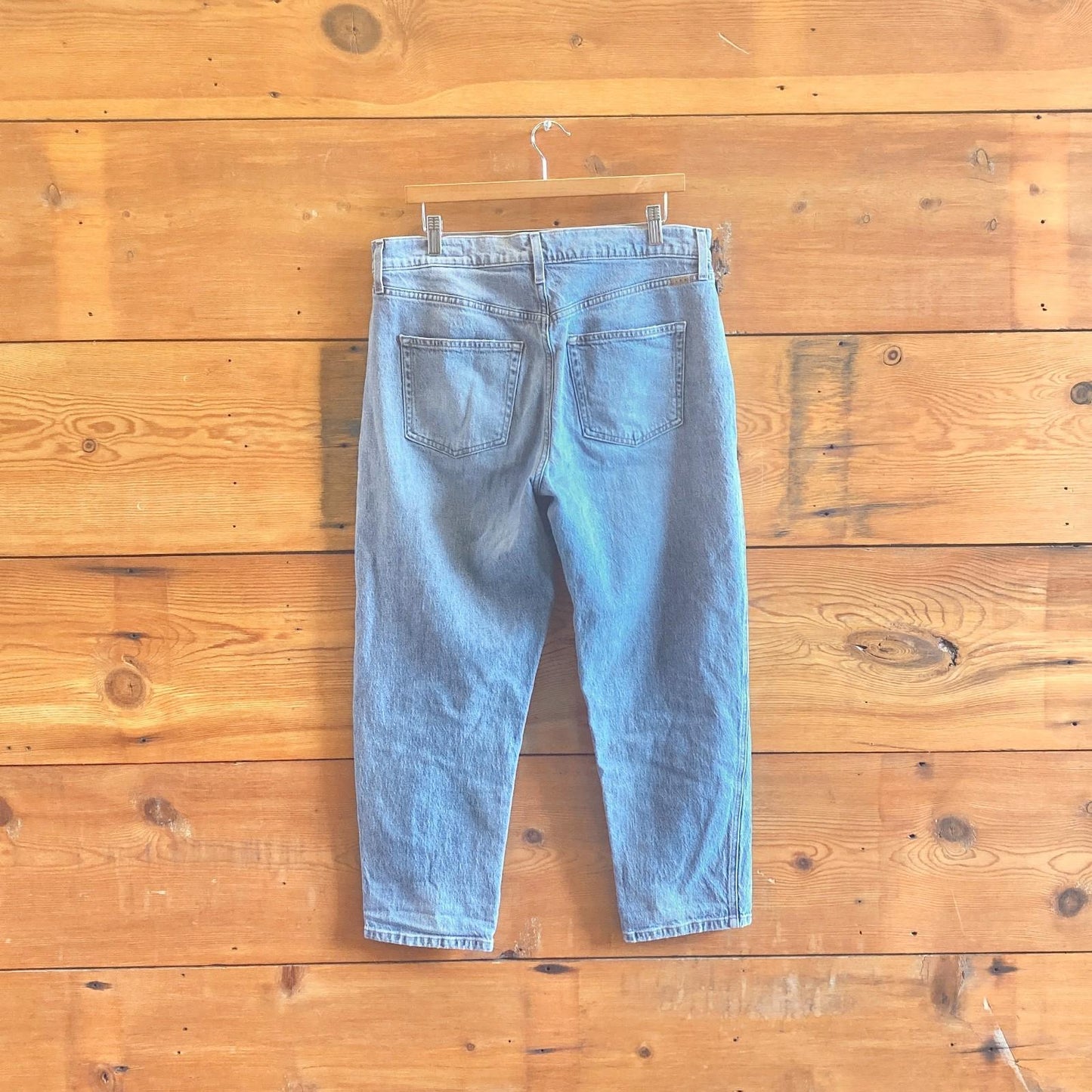 31 - AYR $245 Soft Stretch Denim The Beat Drop Barrel Leg Relaxed Jeans 0531AF