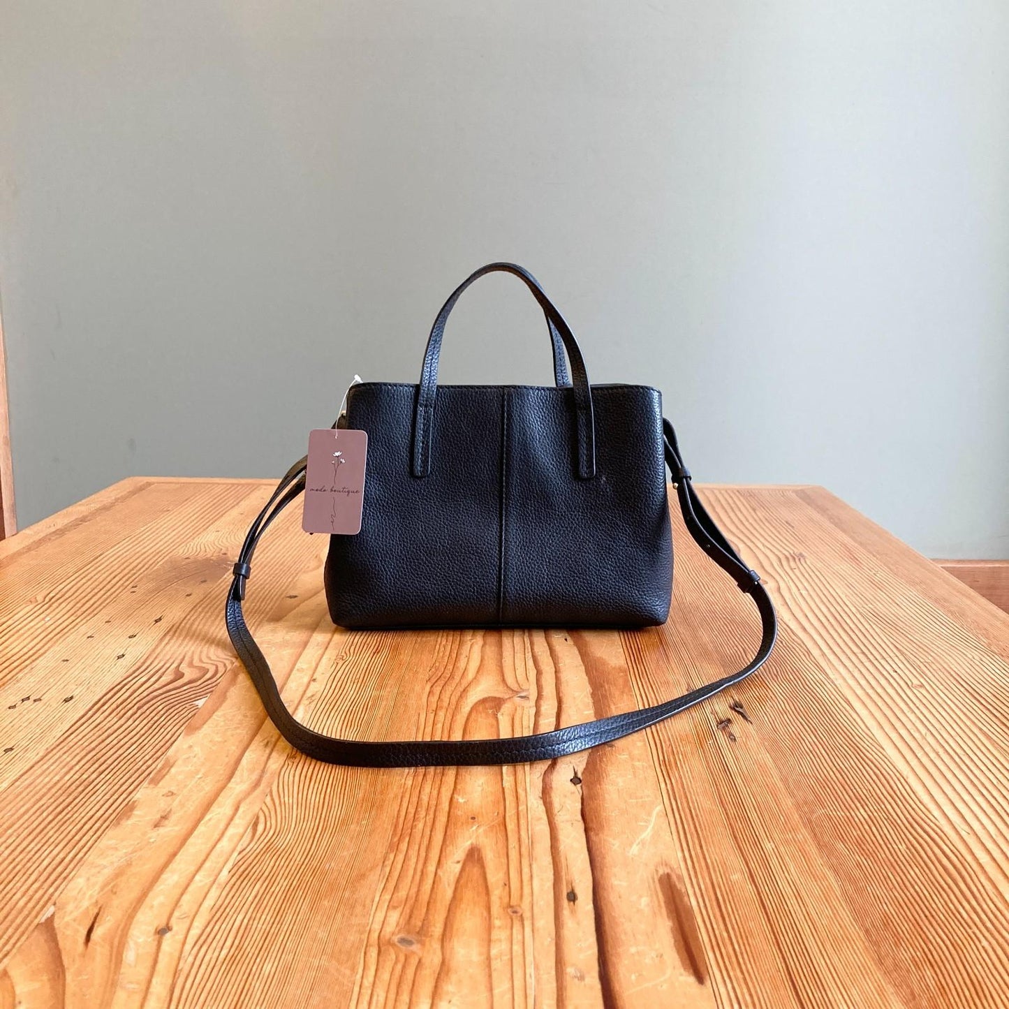 Radley London Black Dukes Place Compartment Leather Crossbody Bag 0212MH