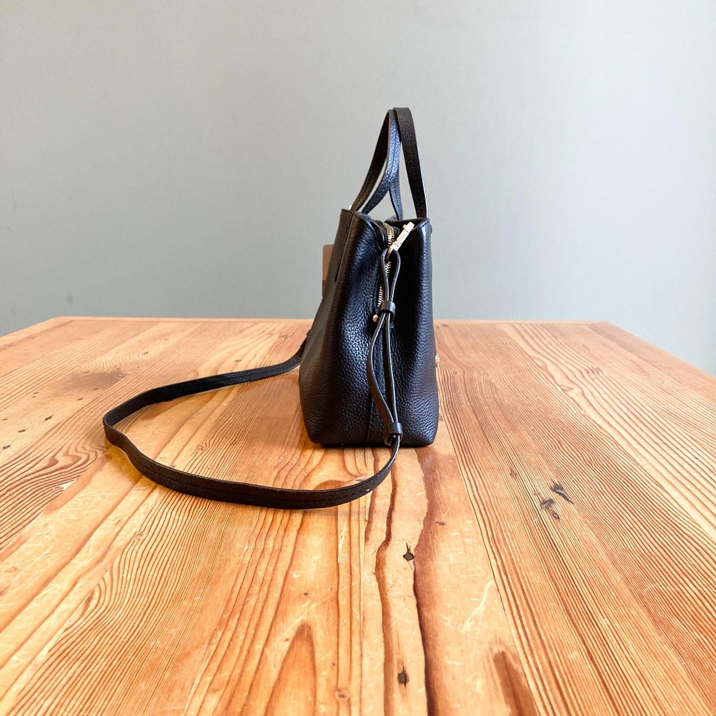 Radley London Black Dukes Place Compartment Leather Crossbody Bag 0212MH