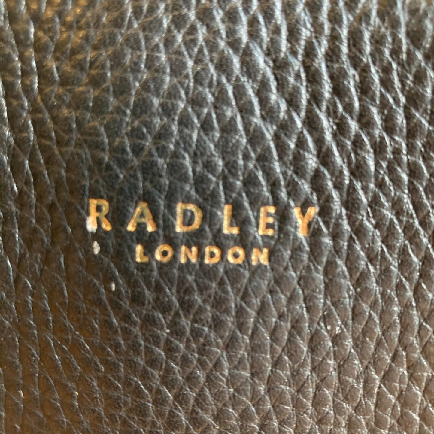 Radley London Black Dukes Place Compartment Leather Crossbody Bag 0212MH