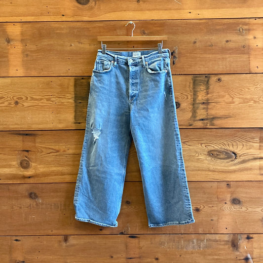 28 - Citizens of Humanity Sacha High Rise Wide Leg Womens Jeans 1030KR