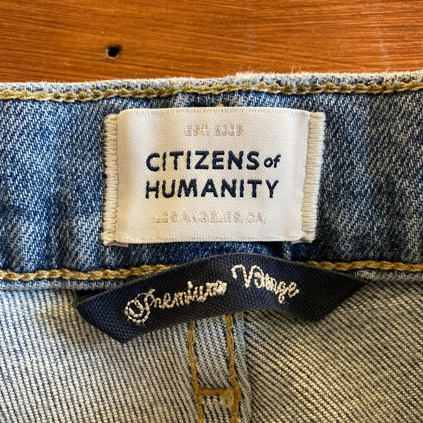 28 - Citizens of Humanity Sacha High Rise Wide Leg Womens Jeans 1030KR