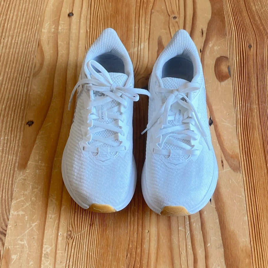 6.5 - HOKA White Solimar Womens Training Shoes Everyday Sneakers 0728AL
