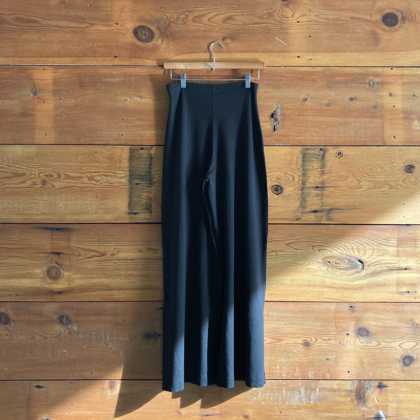 4 - Ripley Rader Black Pull-On Stretch Fit Wide Flare Leg Womens Pants 0608KF
