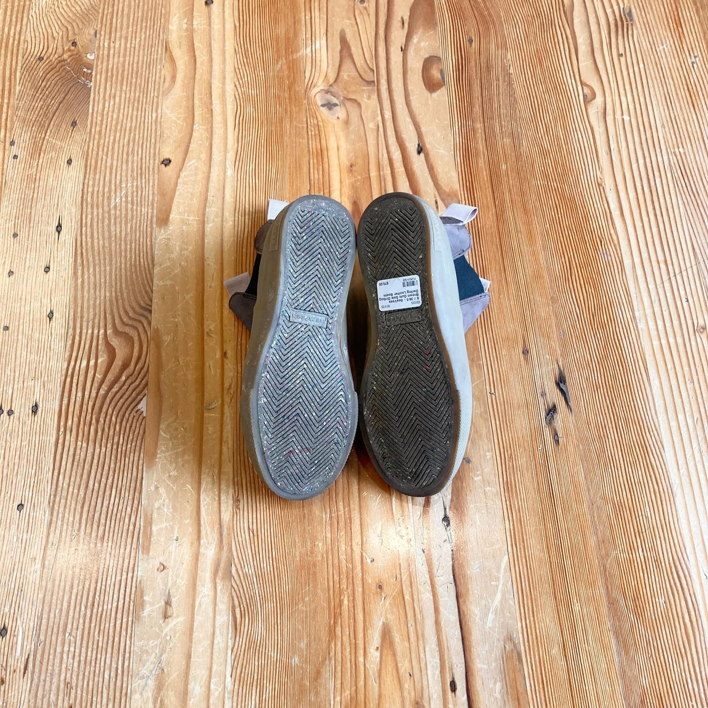 6 / 36.5 - SeaVees Brown Gum Sole Dirtbag Darling Leather Boots 0312IG