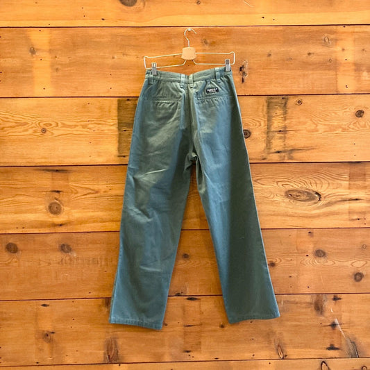 4 - Thrills Green Lax Low Slung NEW $140 Womens Trouser Pants 1206OR
