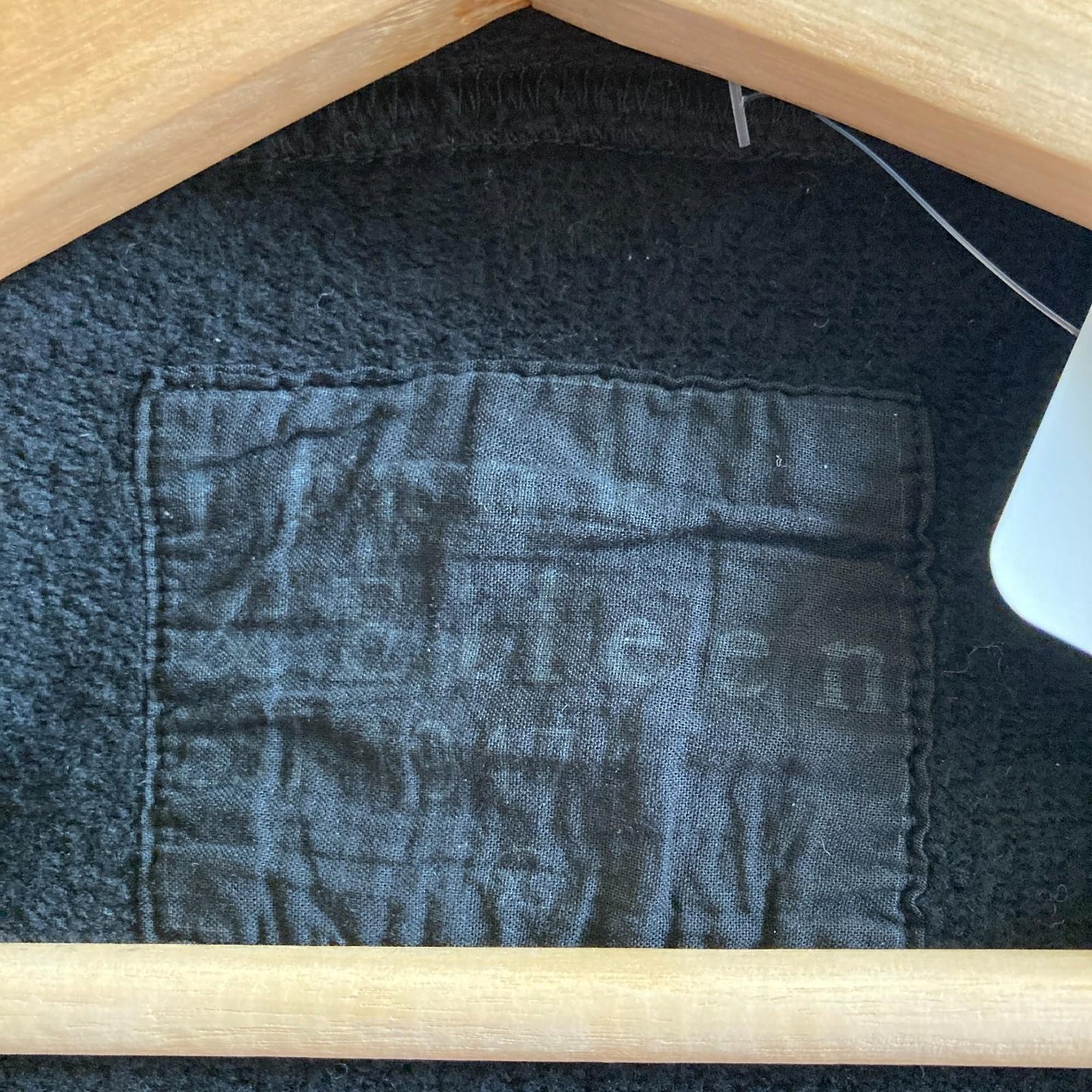 M - Frank & Eileen $188 Black Boyfriend Crew Neck Pullover Sweatshirt 0120SC