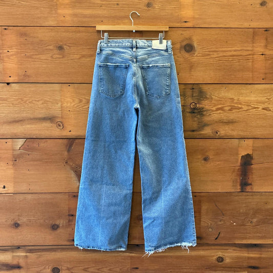 27 - Citizens of Humanity Medium Wash Paloma High Rise Wide Leg Jeans 0507KL