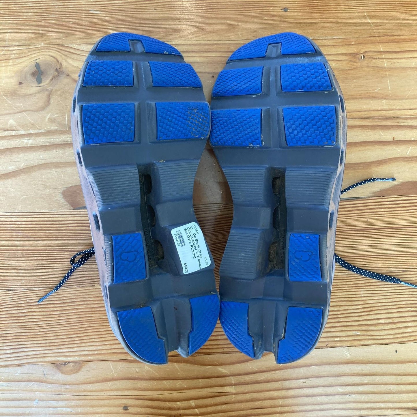 10 - On Black Gray Cloudmonster 2 Womens Sneakers Running Shoes 0313AH