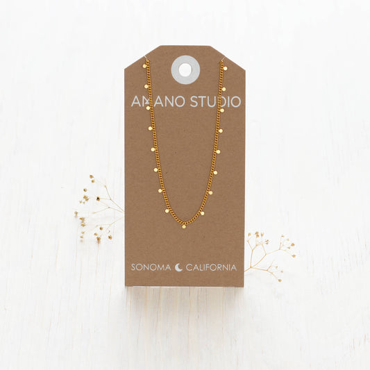 Amano Studio - Tiny Dot Chain Necklace
